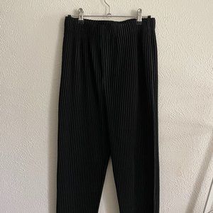 Homme Plisse Issey Miyake Black MC January Pants - Size 1